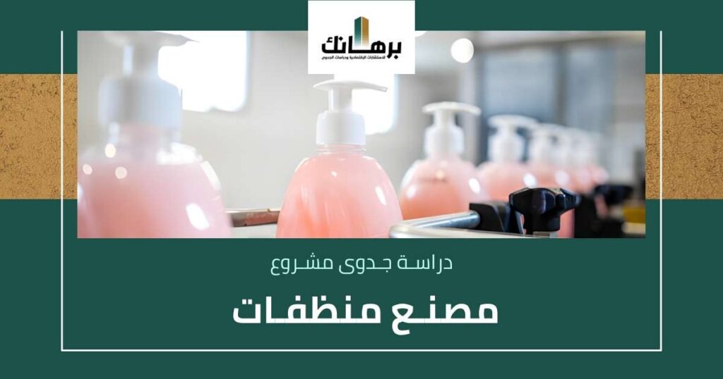 دراسة جدوي مصنع منظفات