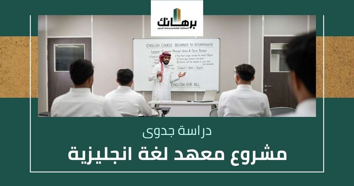 دراسة جدوى مشروع معهد لغة إنجليزية