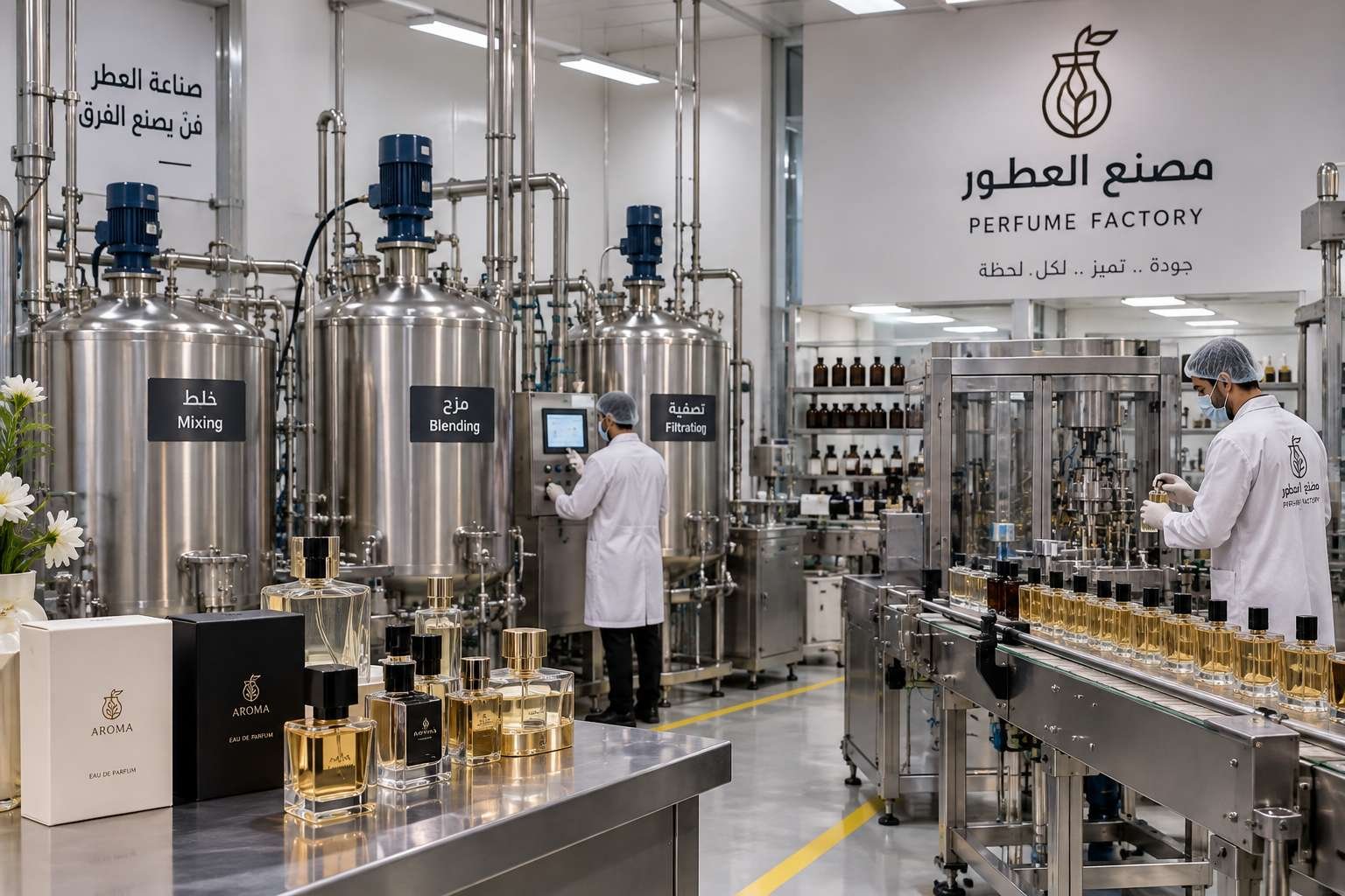 دراسة جدوى مصنع عطور
