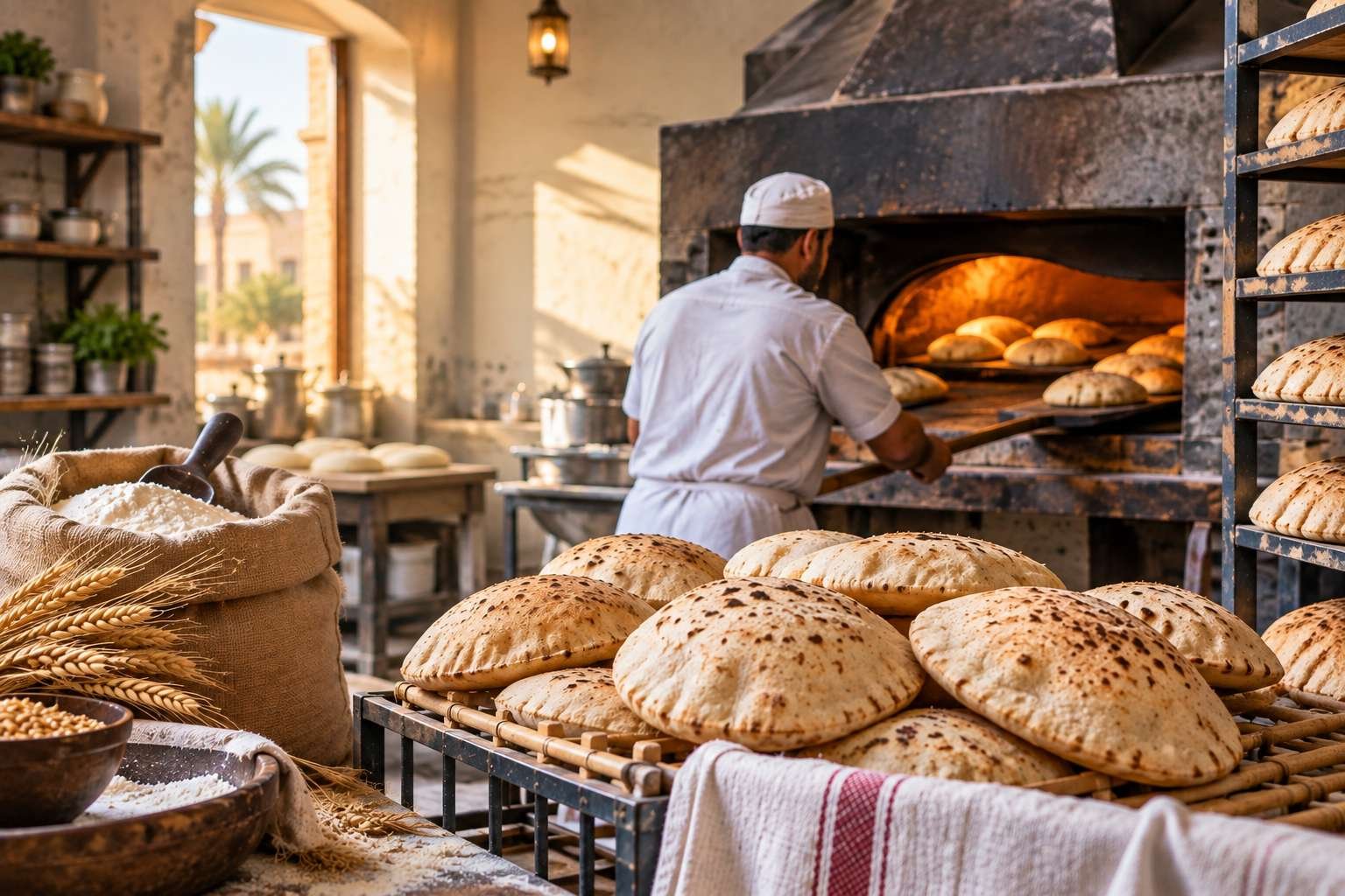 دراسة جدوى مشروع مخبز عيش بلدي